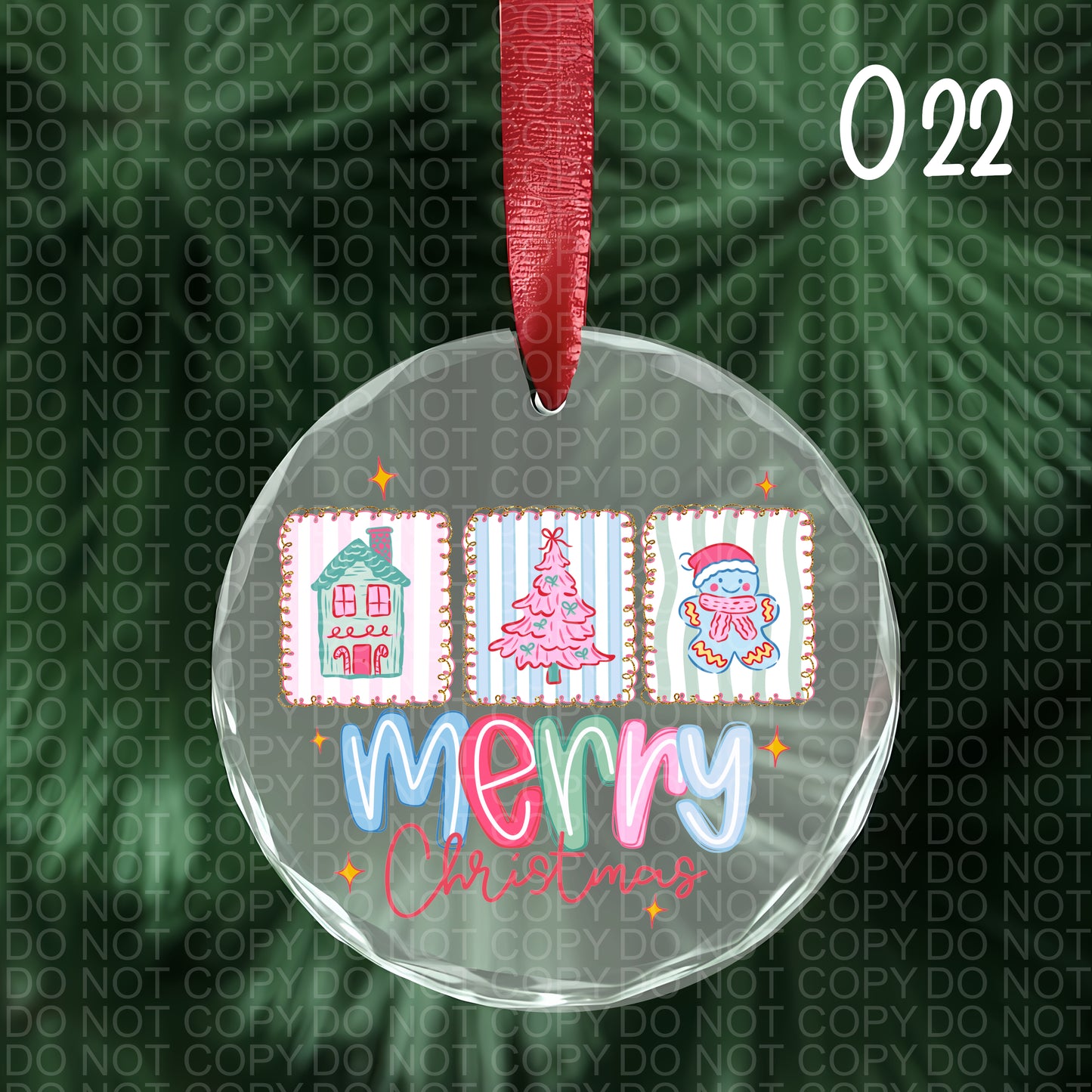 Ornament UV DTF Decals (O-022)