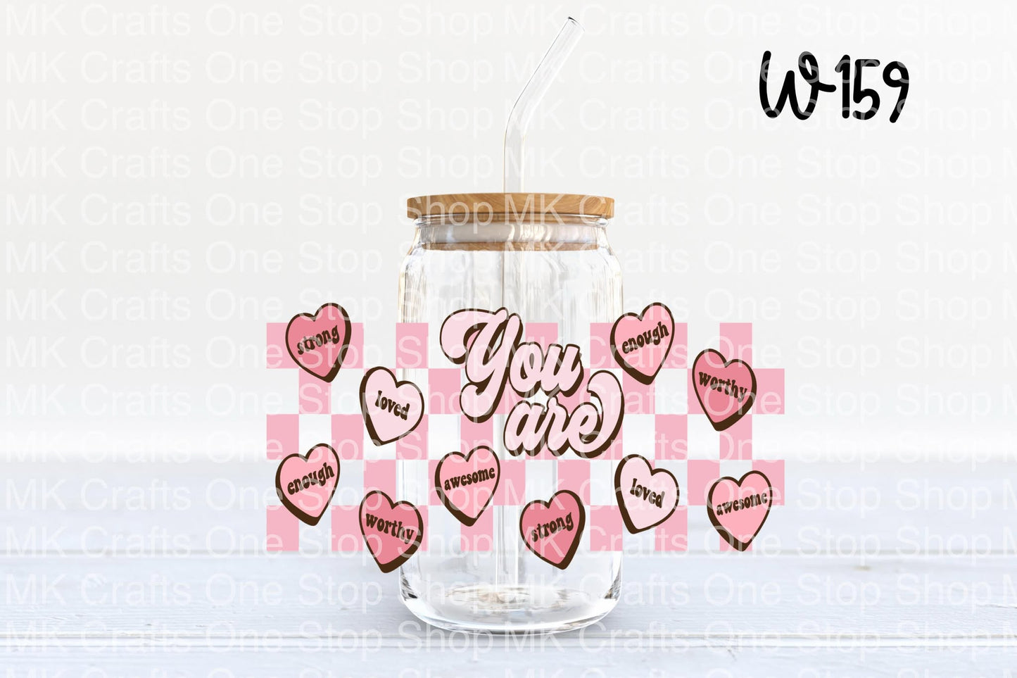 UV DTF 16 oz. Tumbler Wrap (W-159)