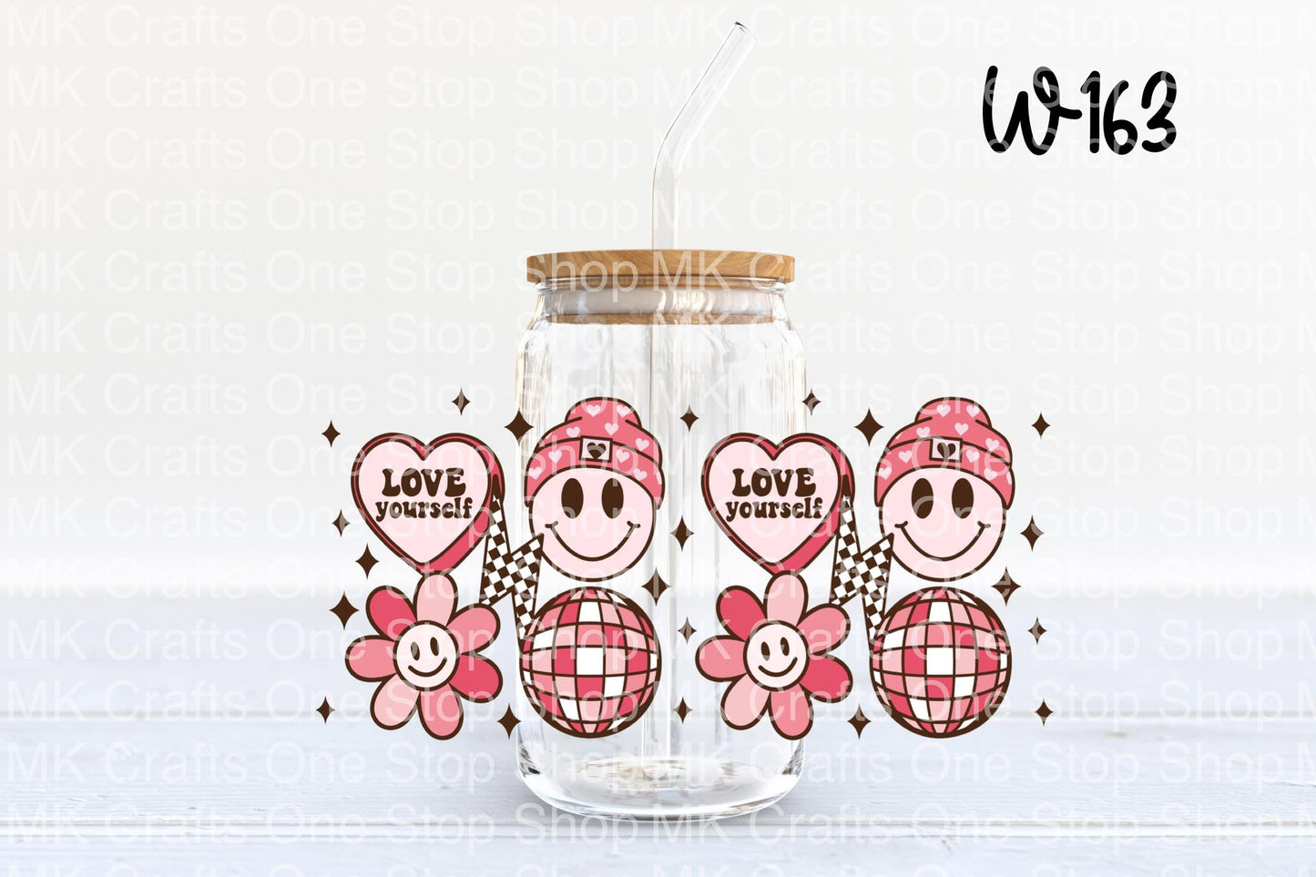 UV DTF 16 oz. Tumbler Wrap (W-163)