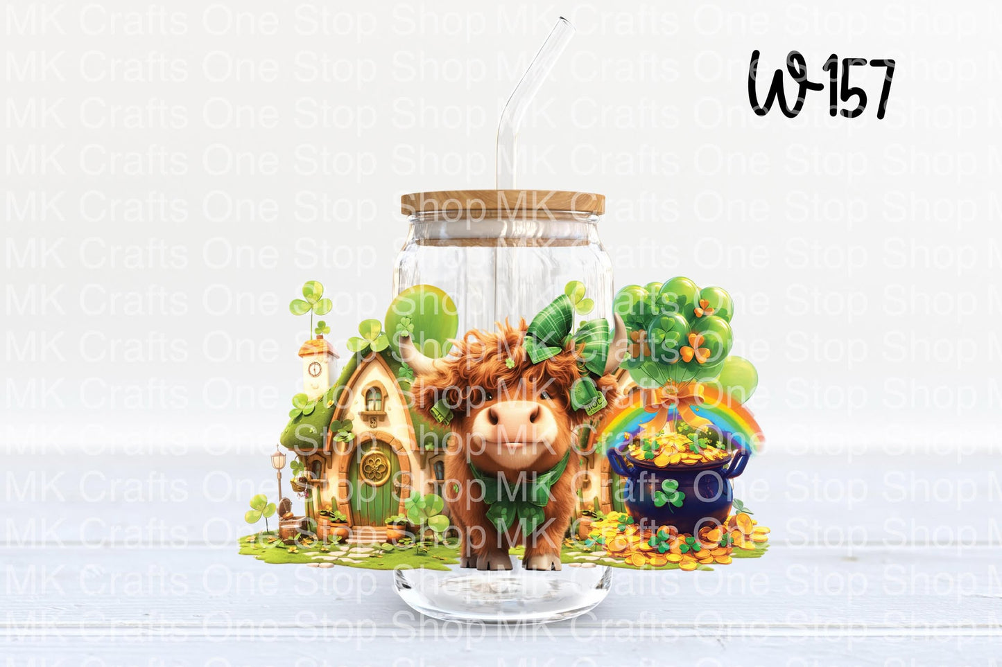 UV DTF 16 oz. Tumbler Wrap (W-157)