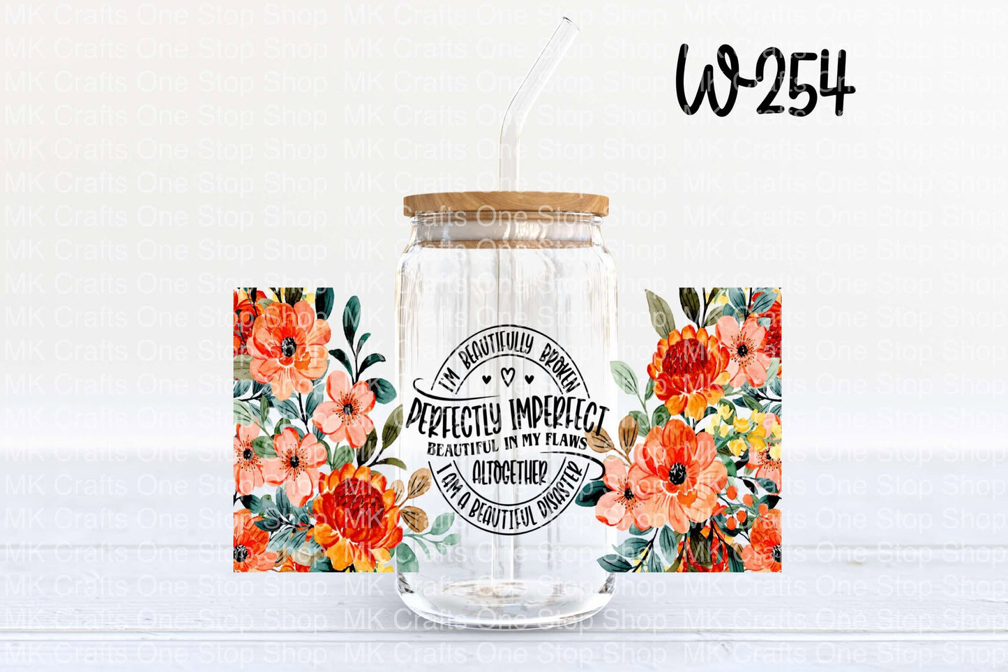 UV DTF 16 oz. Tumbler Wrap (W-254)