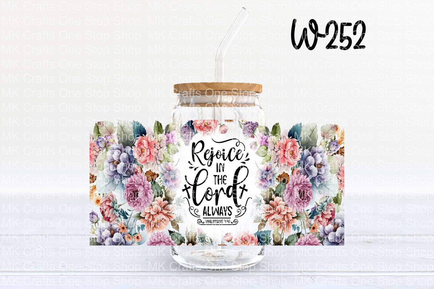 UV DTF 16 oz. Tumbler Wrap (W-252)