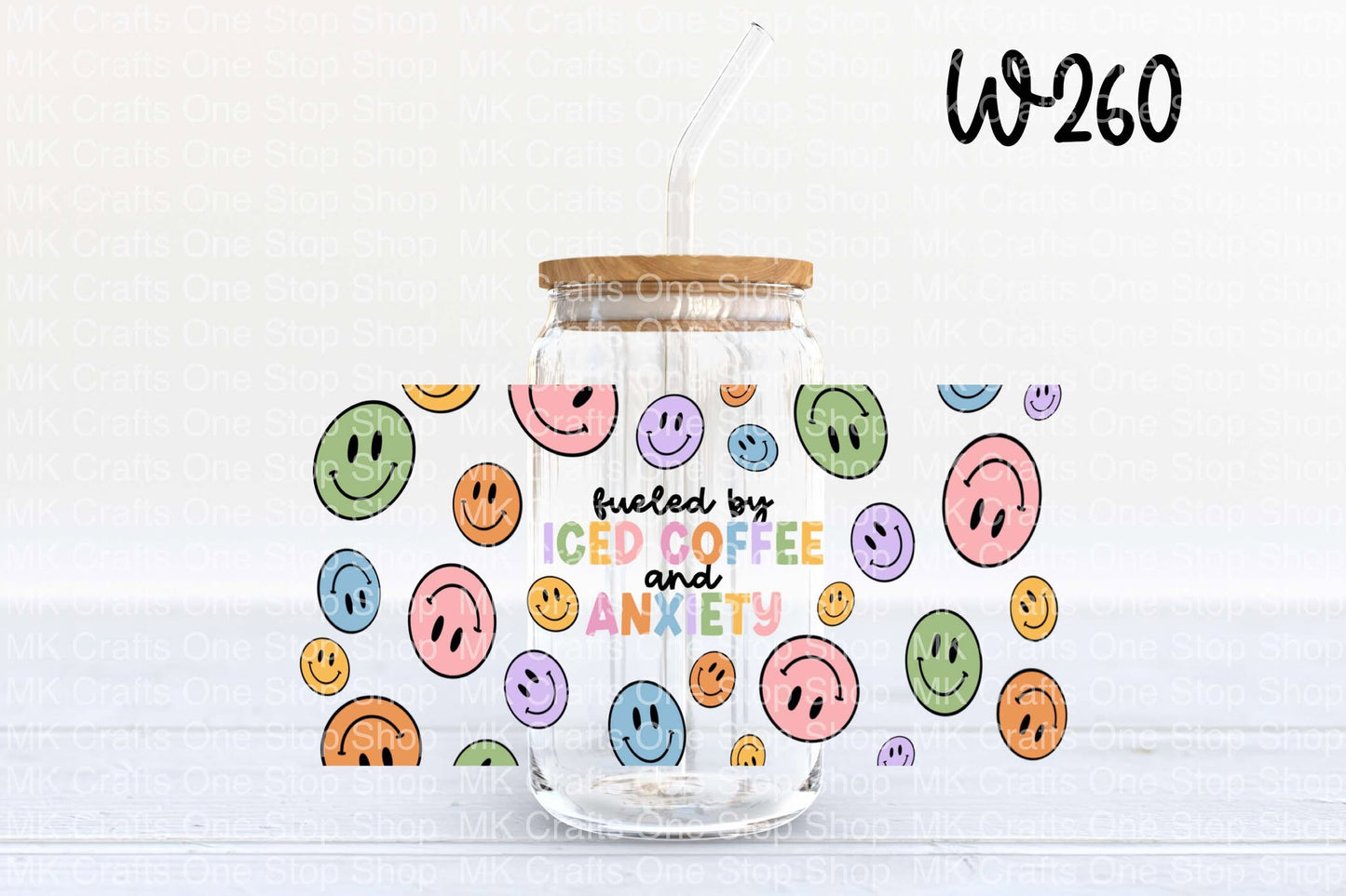 UV DTF 16 oz. Tumbler Wrap (W-260)