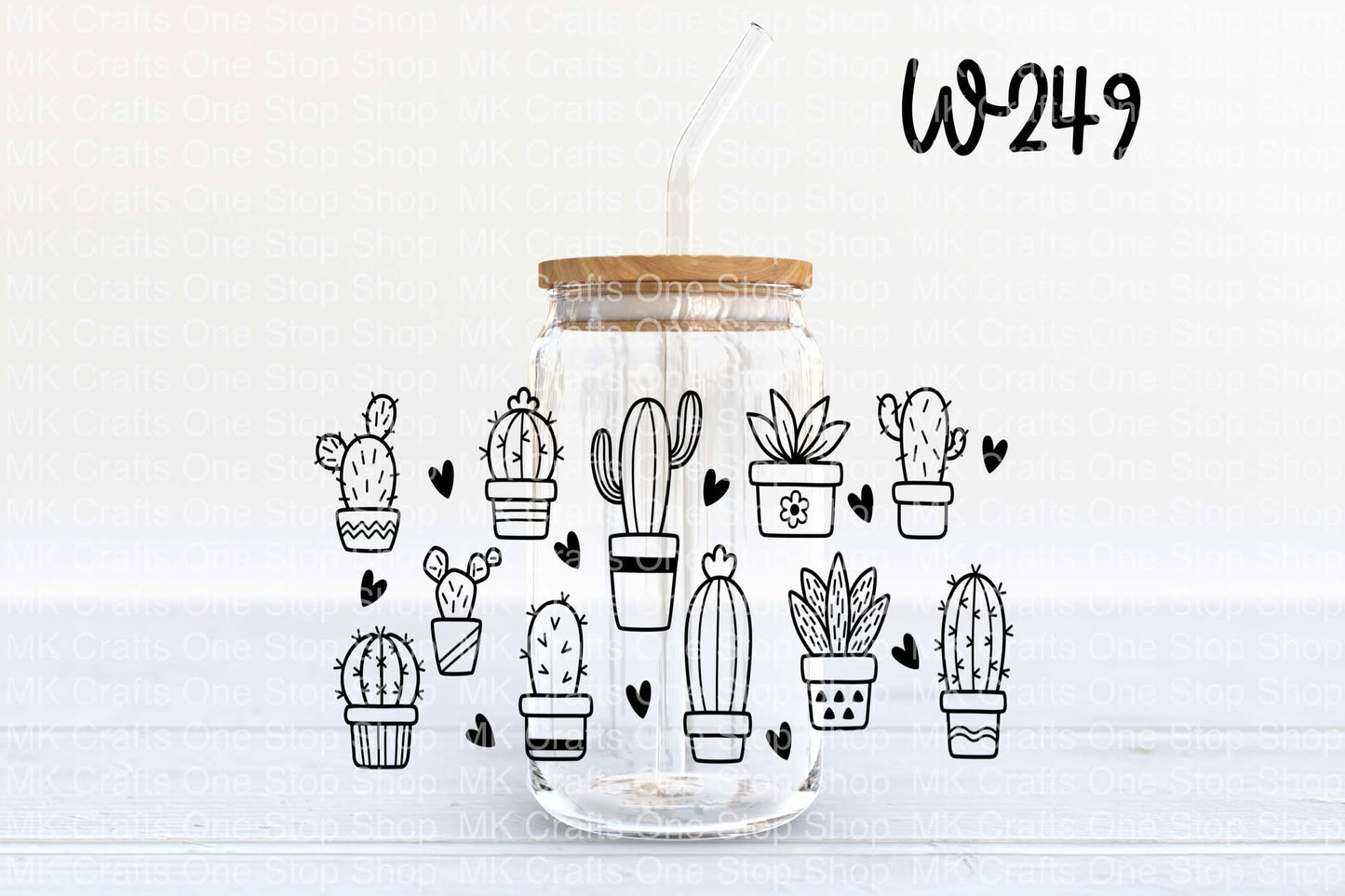 UV DTF 16 oz. Tumbler Wrap (W-249)