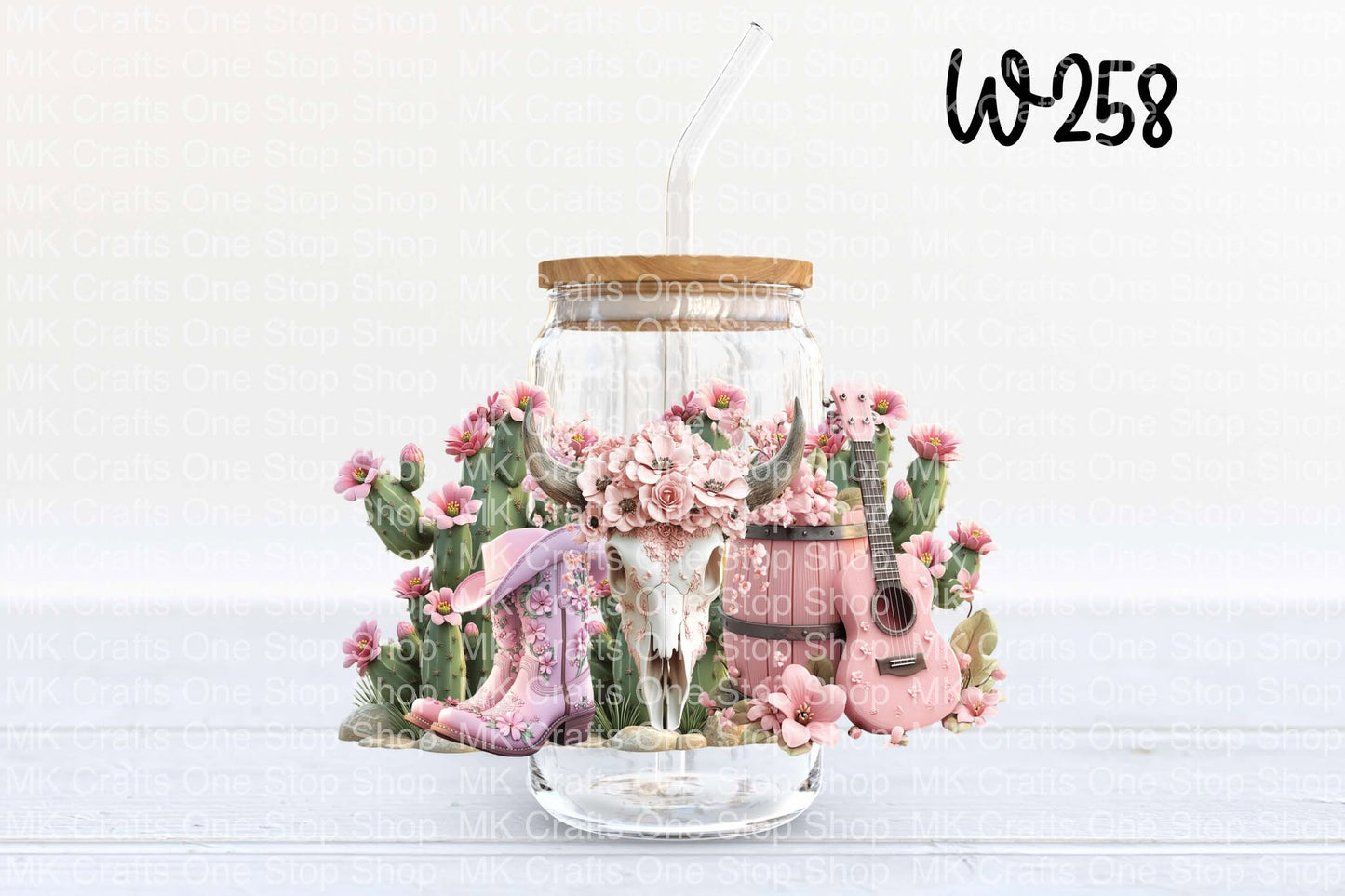UV DTF 16 oz. Tumbler Wrap (W-258)