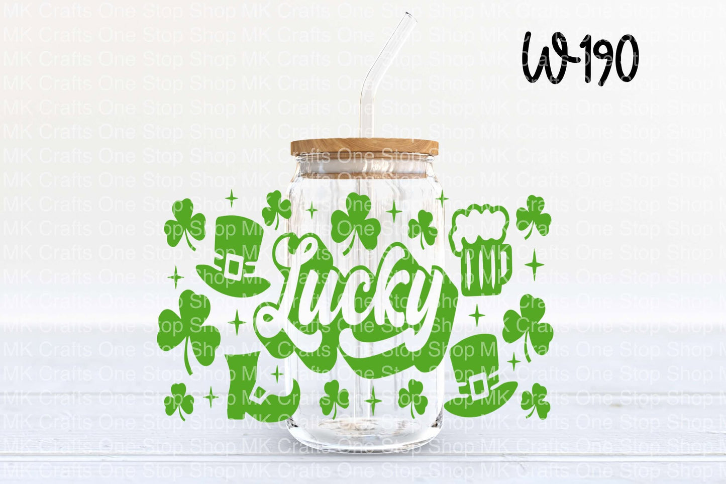 UV DTF 16 oz. Tumbler Wrap (W-190)