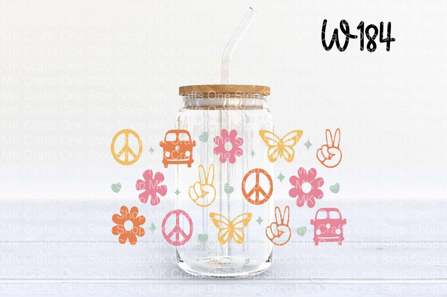 UV DTF 16 oz. Tumbler Wrap (W-184)