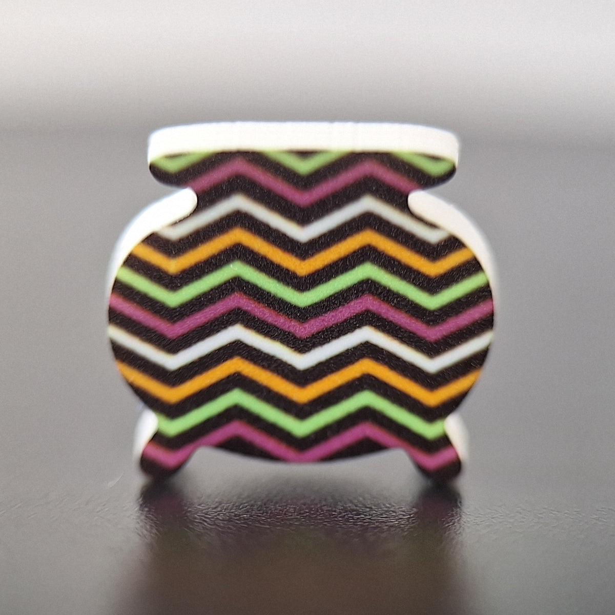 Colorful Cauldron Stud Earrings