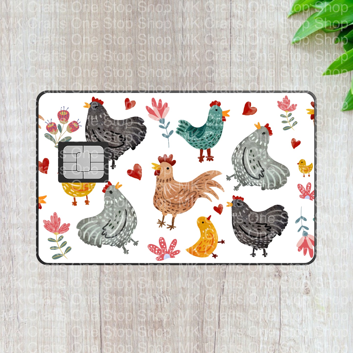 Credit Card Cover UV DTF (CC-070)