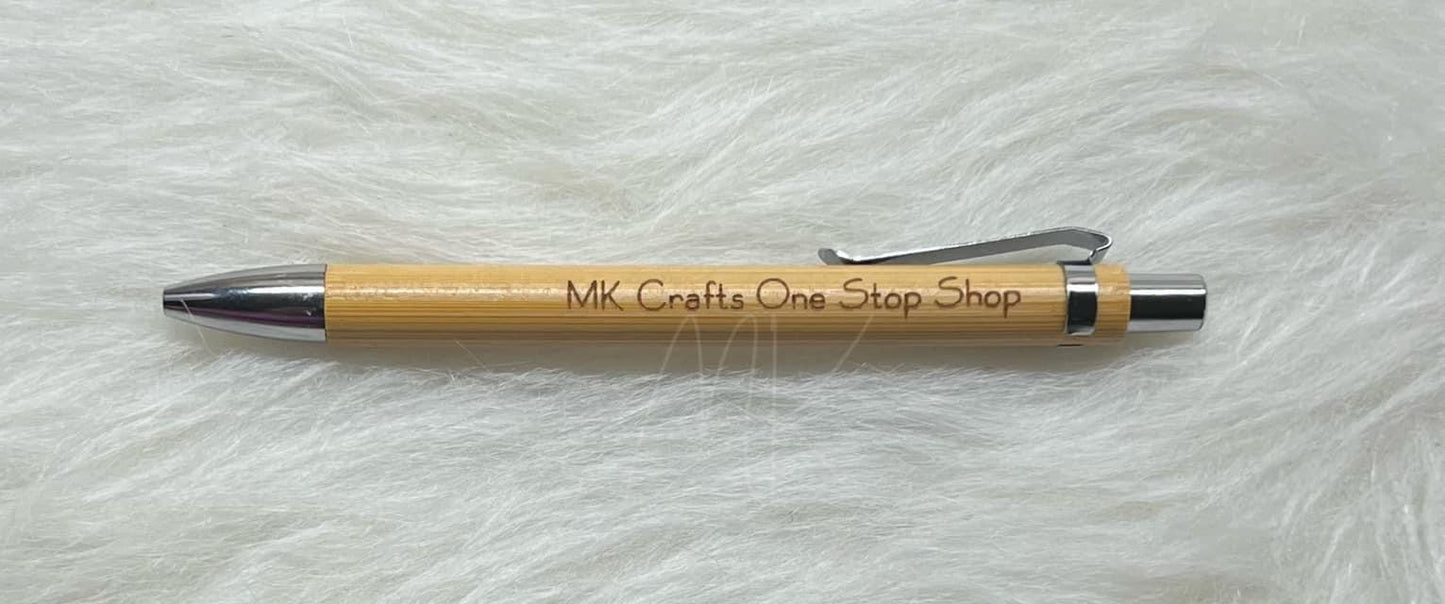 Bamboo affirmation pens (Bulk discounts read for more)
