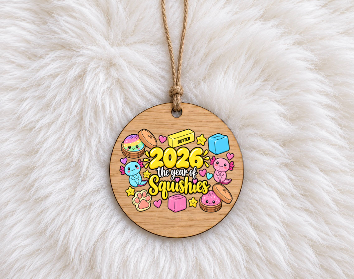 2026 year of the squishies ornament