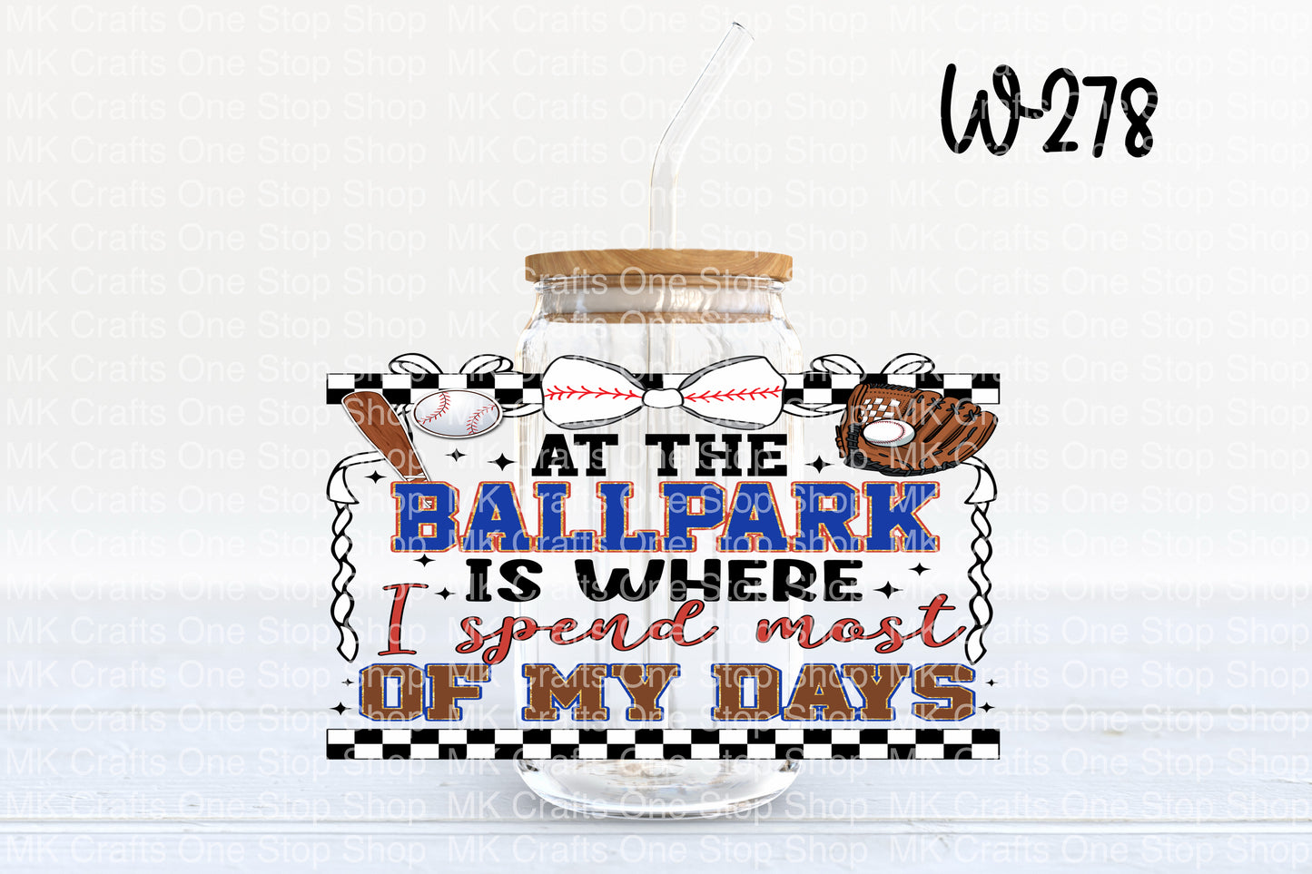 UV DTF 16 oz. Tumbler Wrap (W-278)