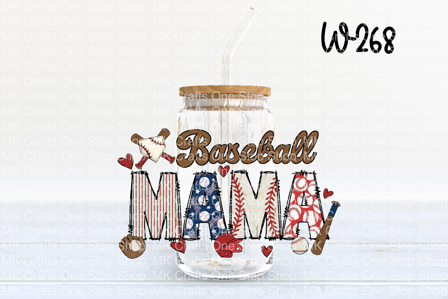 UV DTF 16 oz. Tumbler Wrap (W-268)