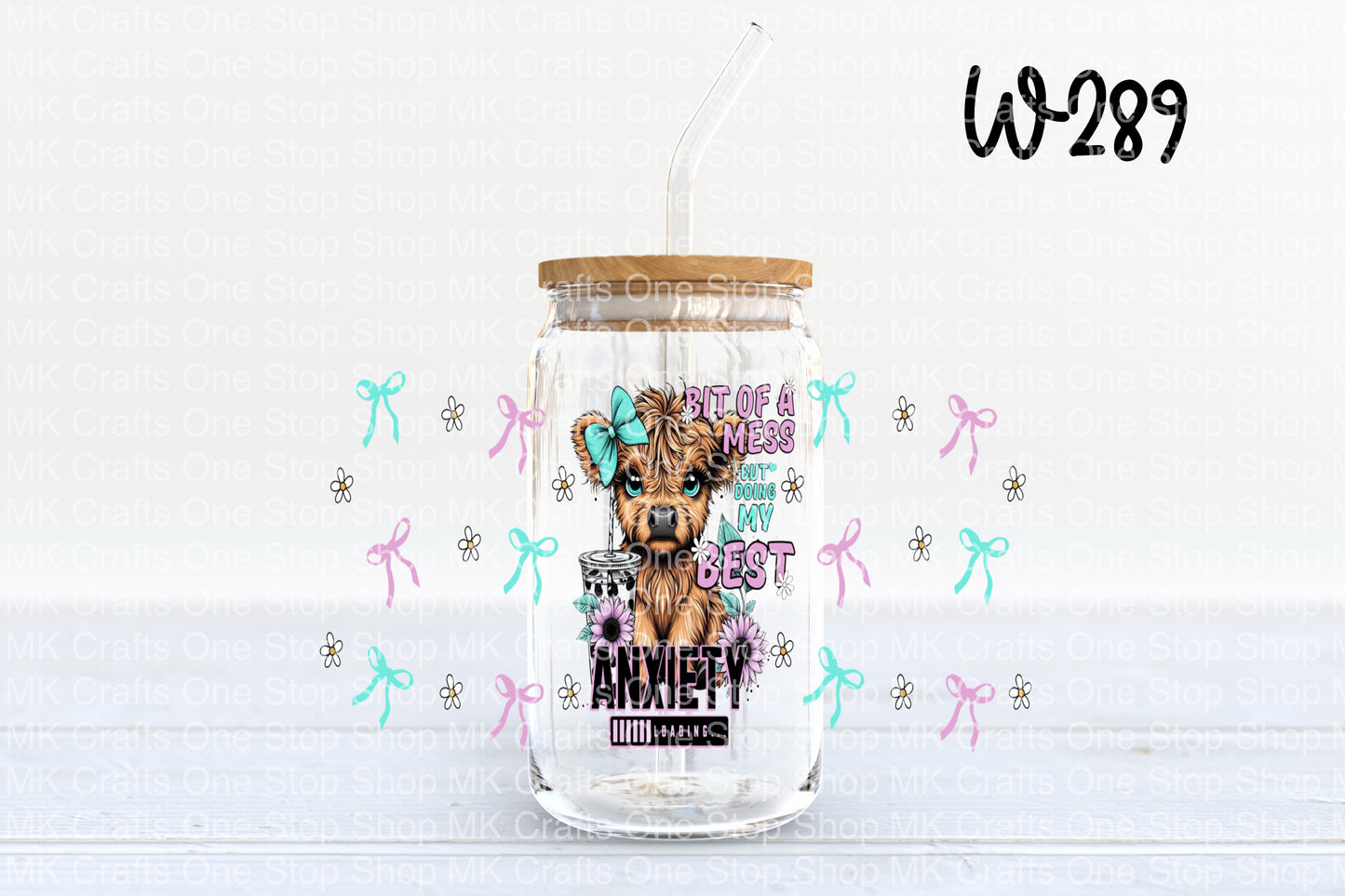 UV DTF 16 oz. Tumbler Wrap (W-289)