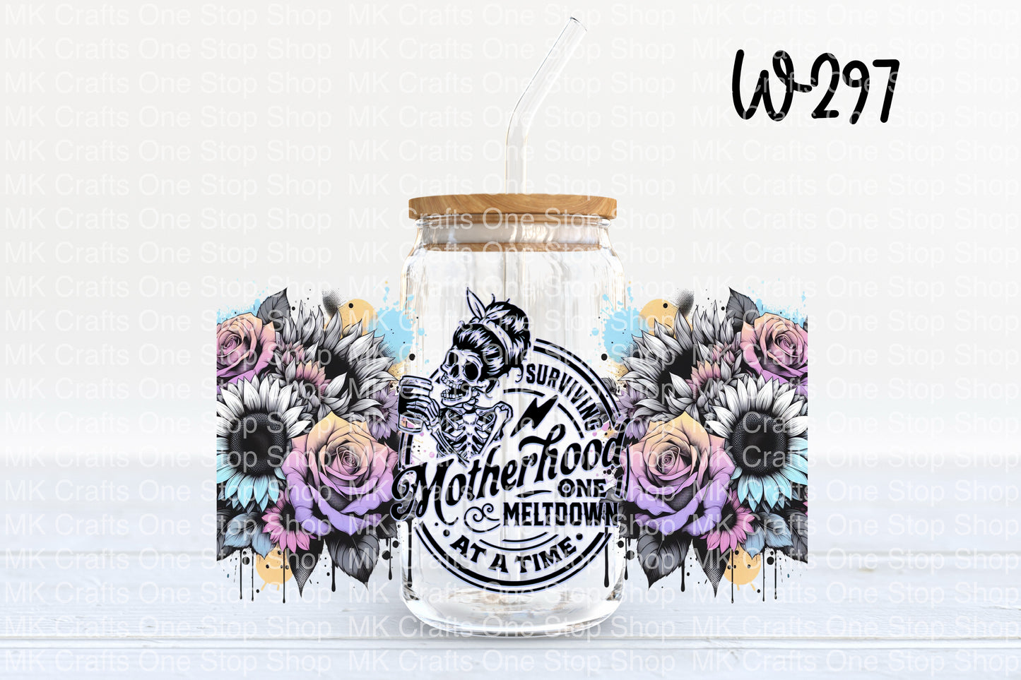 UV DTF 16 oz. Tumbler Wrap (W-297)