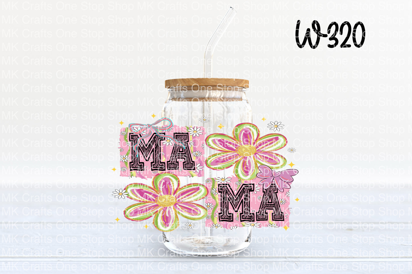 UV DTF 16 oz. Tumbler Wrap (W-320)