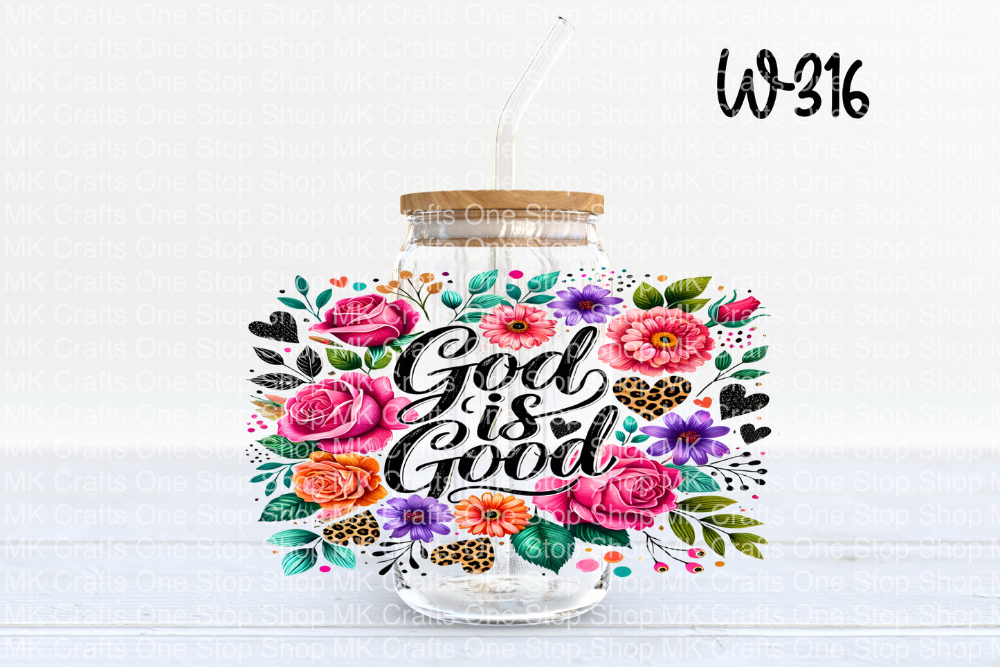 UV DTF 16 oz. Tumbler Wrap (W-316)