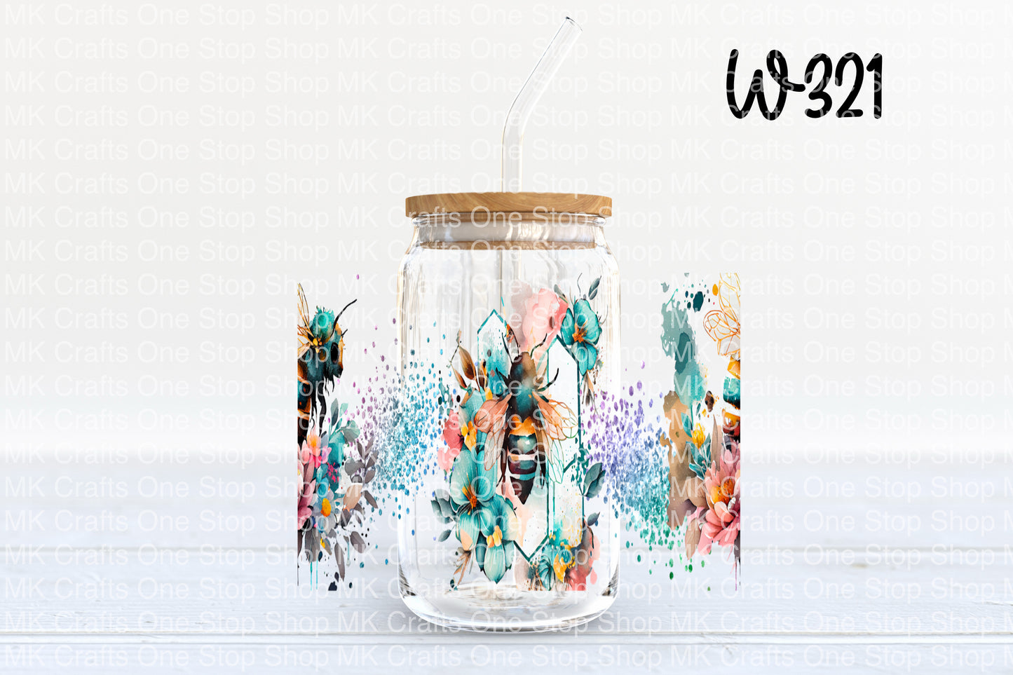 UV DTF 16 oz. Tumbler Wrap (W-321)