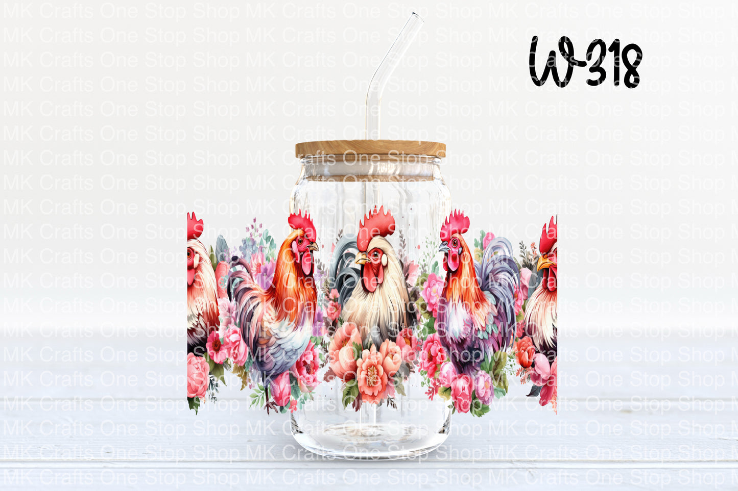 UV DTF 16 oz. Tumbler Wrap (W-318)