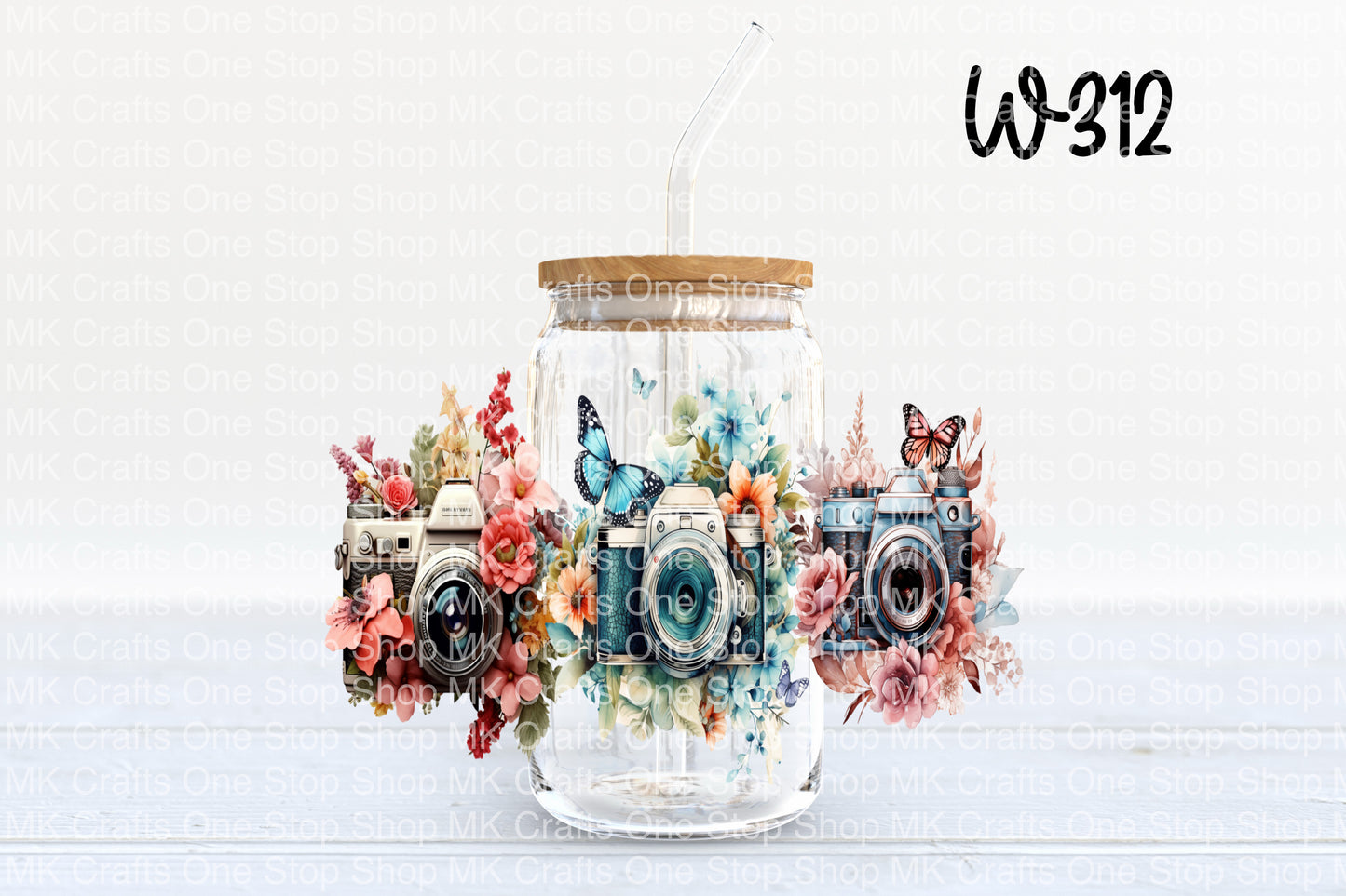 UV DTF 16 oz. Tumbler Wrap (W-312)