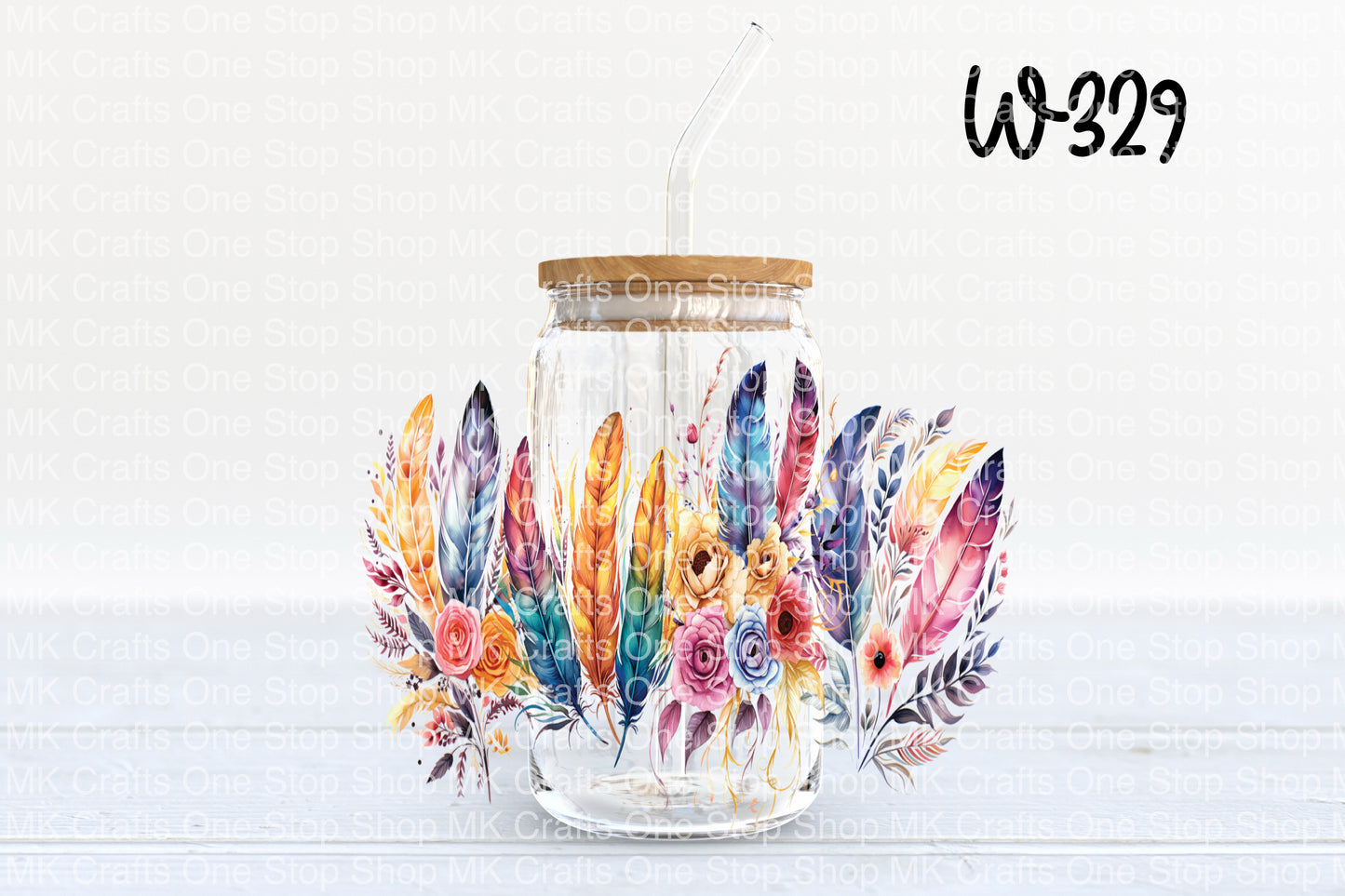 UV DTF 16 oz. Tumbler Wrap (W-329)