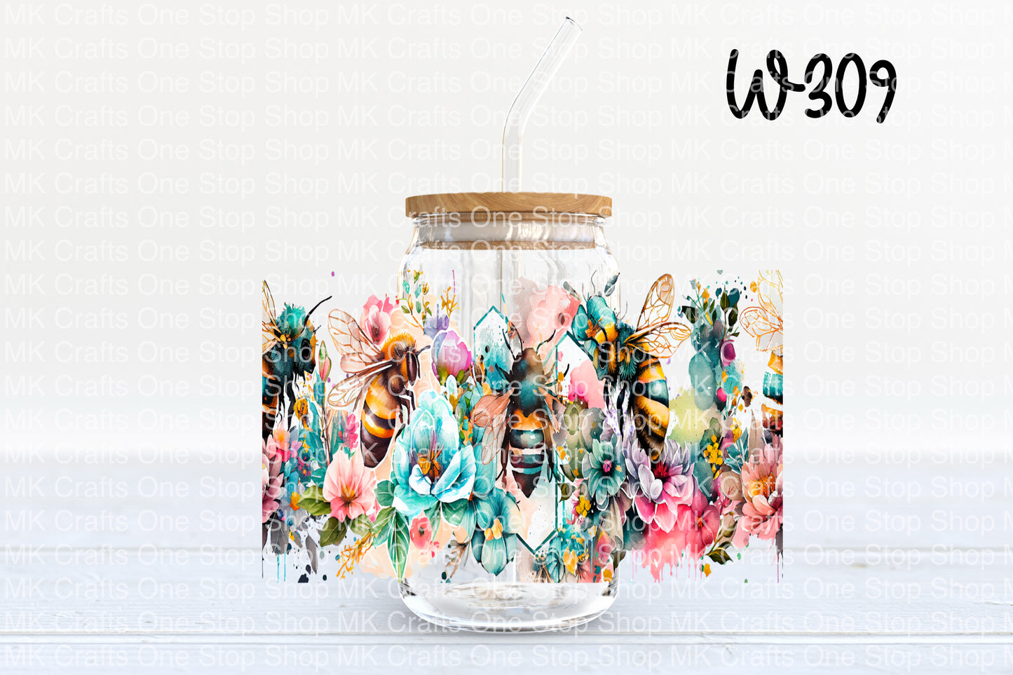 UV DTF 16 oz. Tumbler Wrap (W-309)