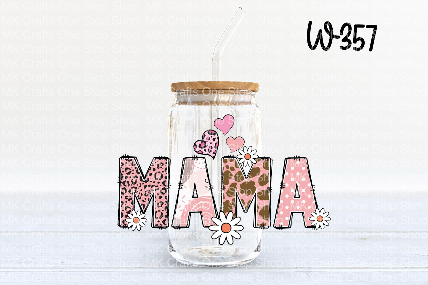 UV DTF 16 oz. Tumbler Wrap (W-357)