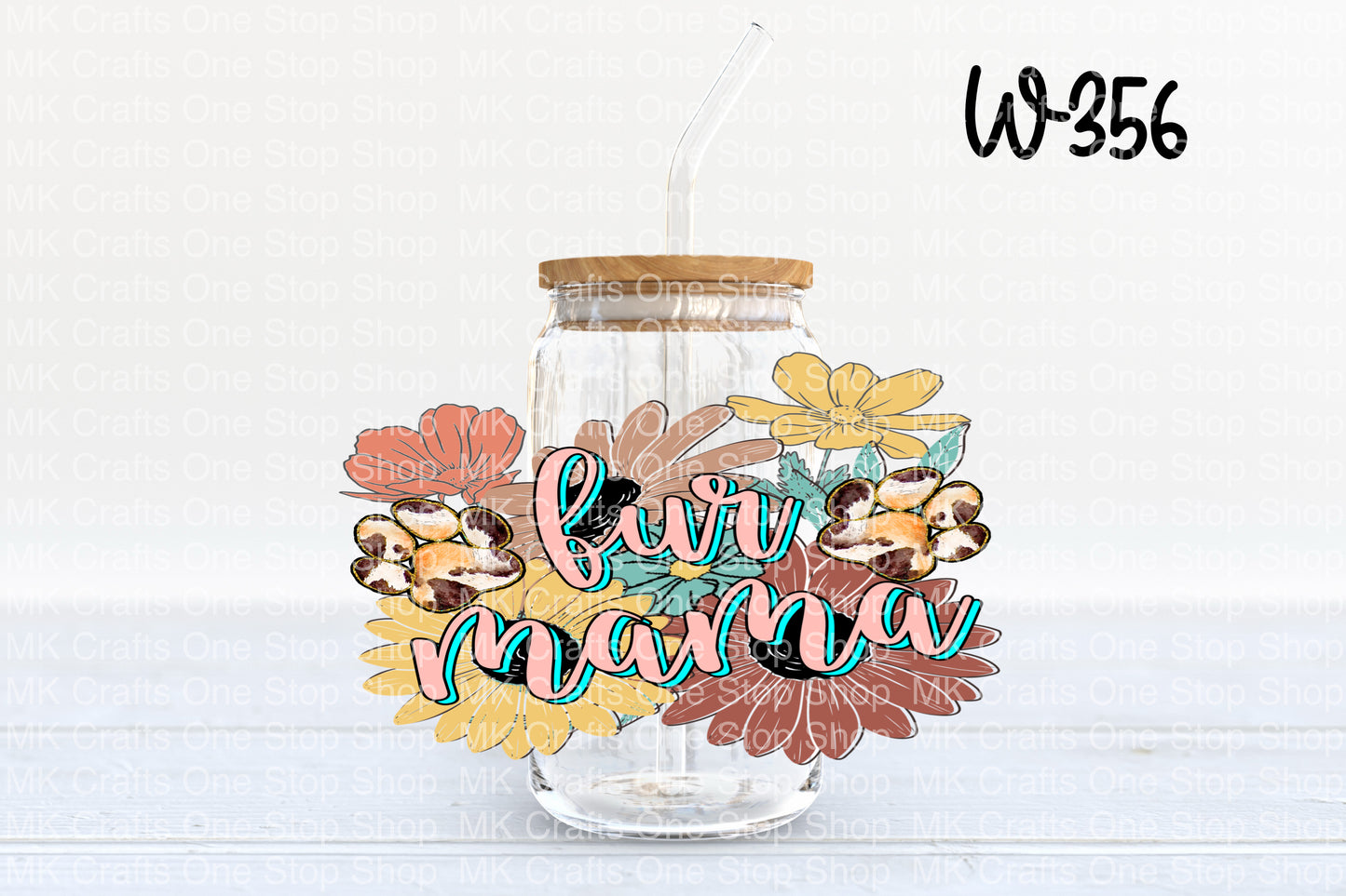 UV DTF 16 oz. Tumbler Wrap (W-356)