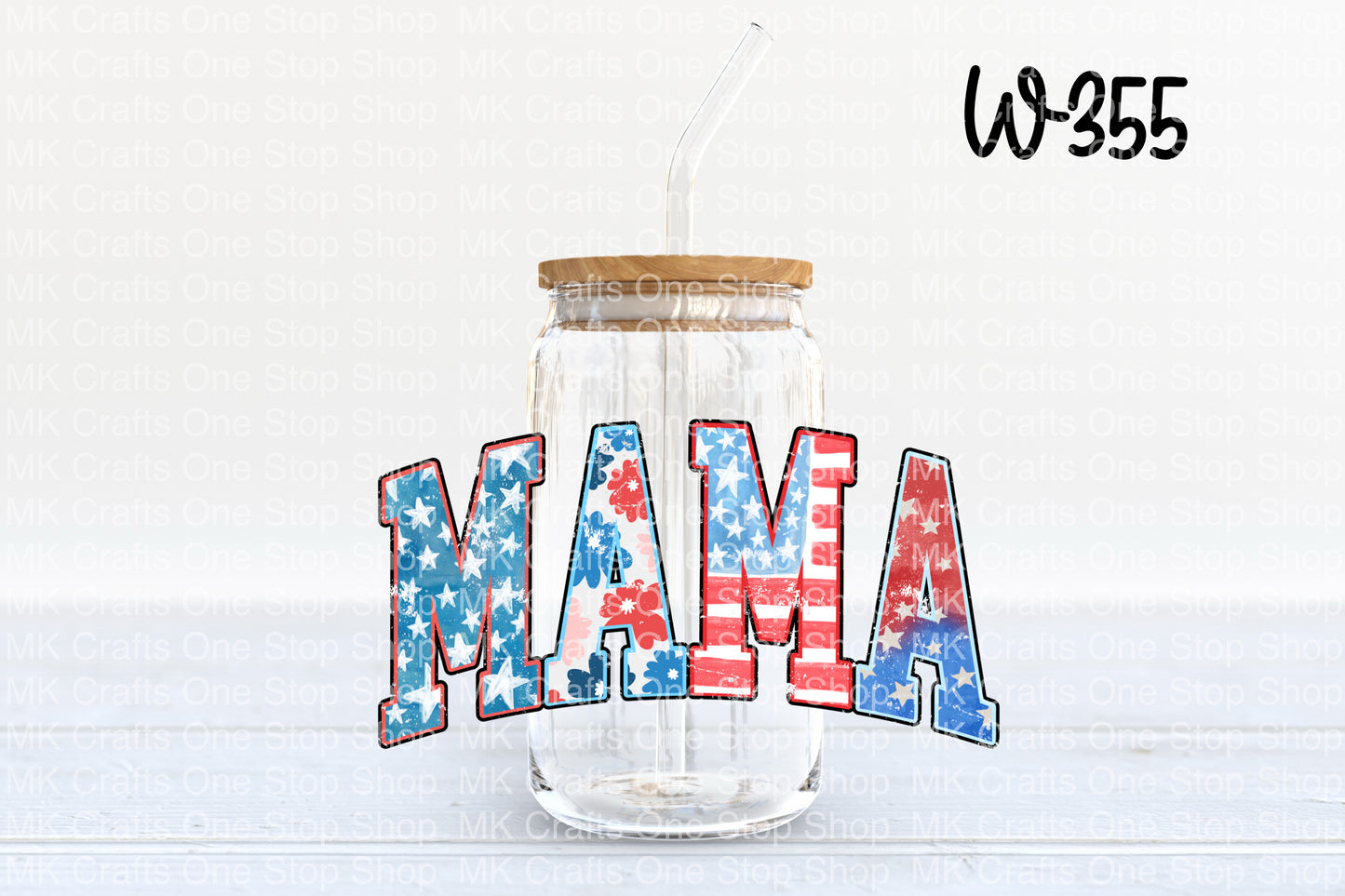 UV DTF 16 oz. Tumbler Wrap (W-355)