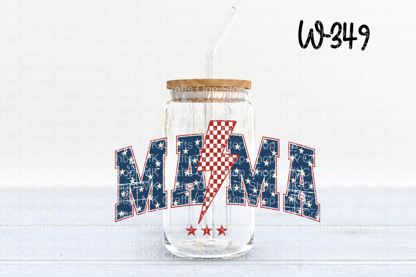 UV DTF 16 oz. Tumbler Wrap (W-349)