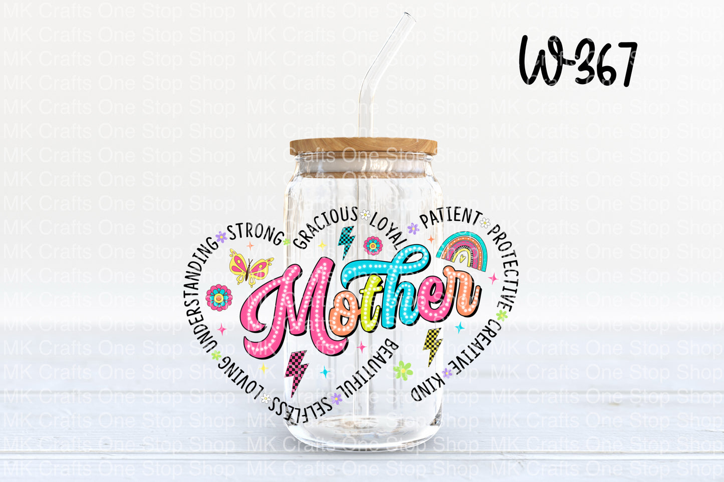 UV DTF 16 oz. Tumbler Wrap (W-367)