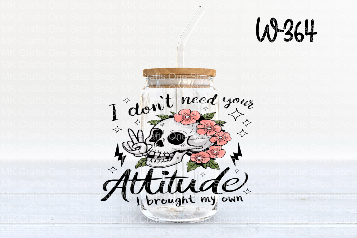 UV DTF 16 oz. Tumbler Wrap (W-364)