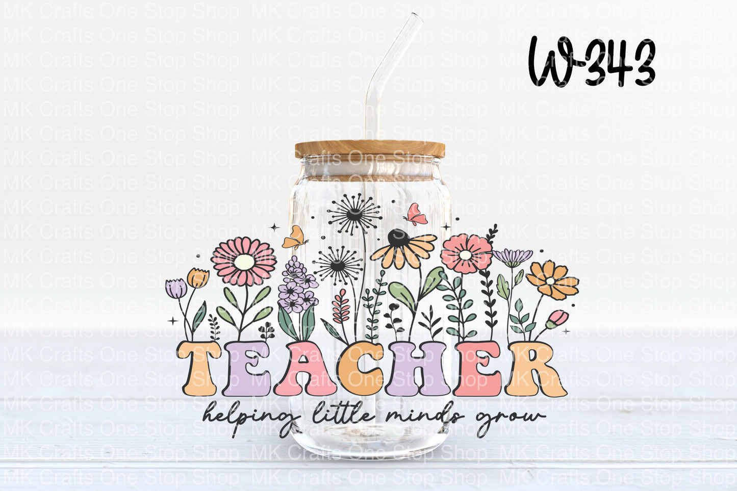 UV DTF 16 oz. Tumbler Wrap (W-343)
