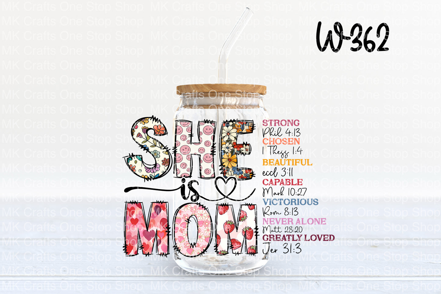 UV DTF 16 oz. Tumbler Wrap (W-362)