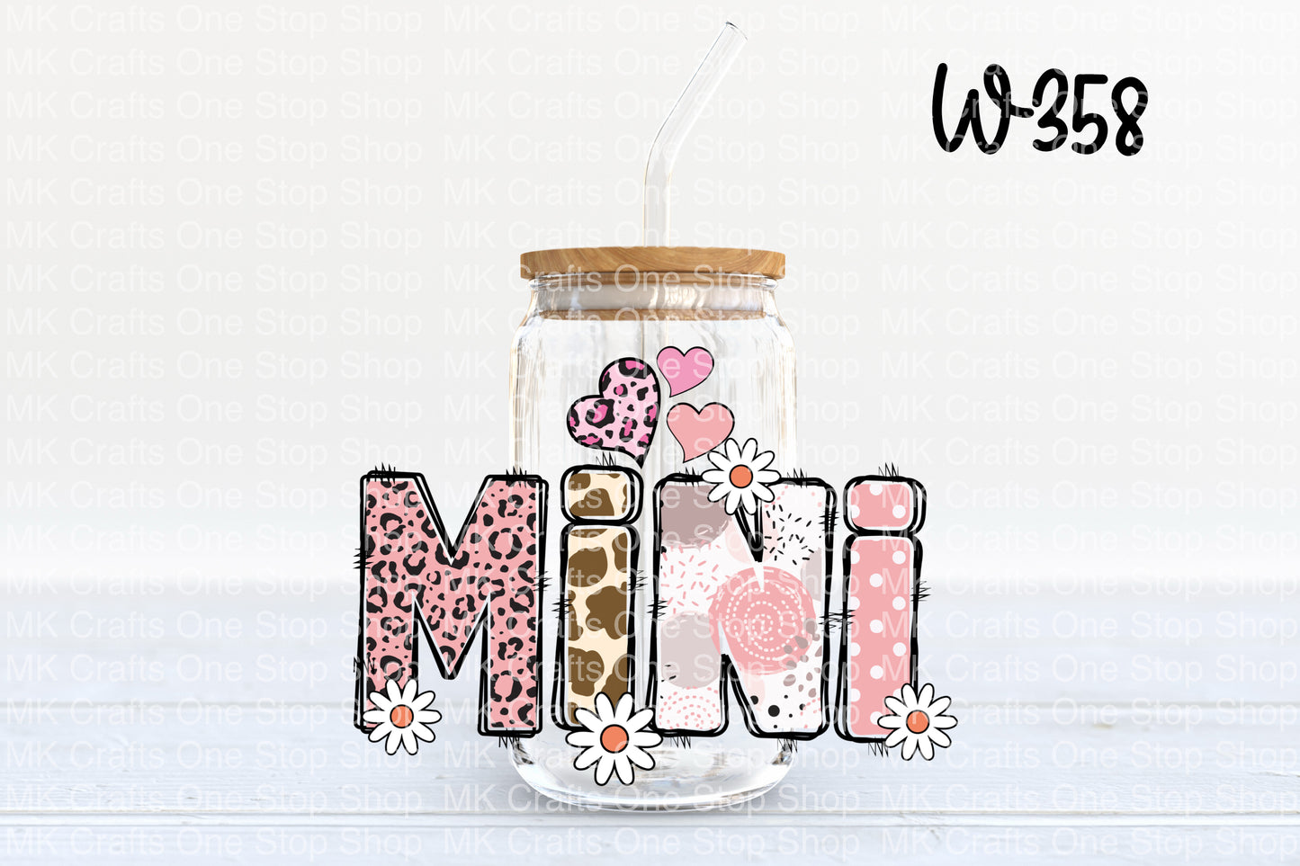 UV DTF 16 oz. Tumbler Wrap (W-358)