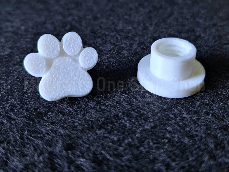 Paw Shaped Bogg Bag Charm Backer