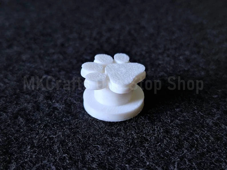 Paw Shaped Bogg Bag Charm Backer