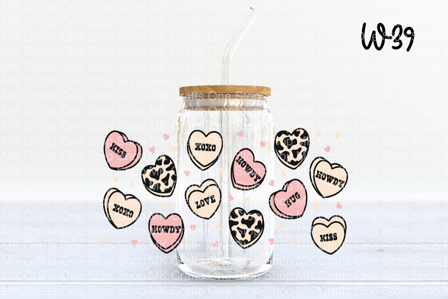 UV DTF 16 oz. Tumbler Wrap (W-039)