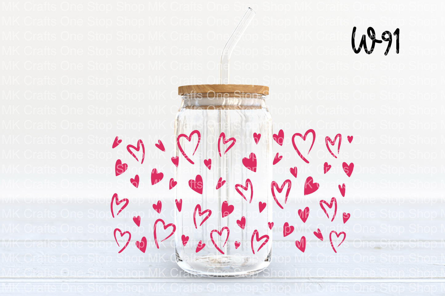 UV DTF 16 oz. Tumbler Wrap (W-091)
