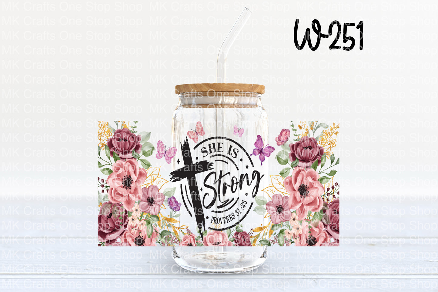 UV DTF 16 oz. Tumbler Wrap (W-251)
