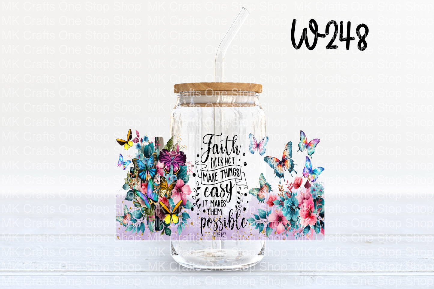 UV DTF 16 oz. Tumbler Wrap (W-248)