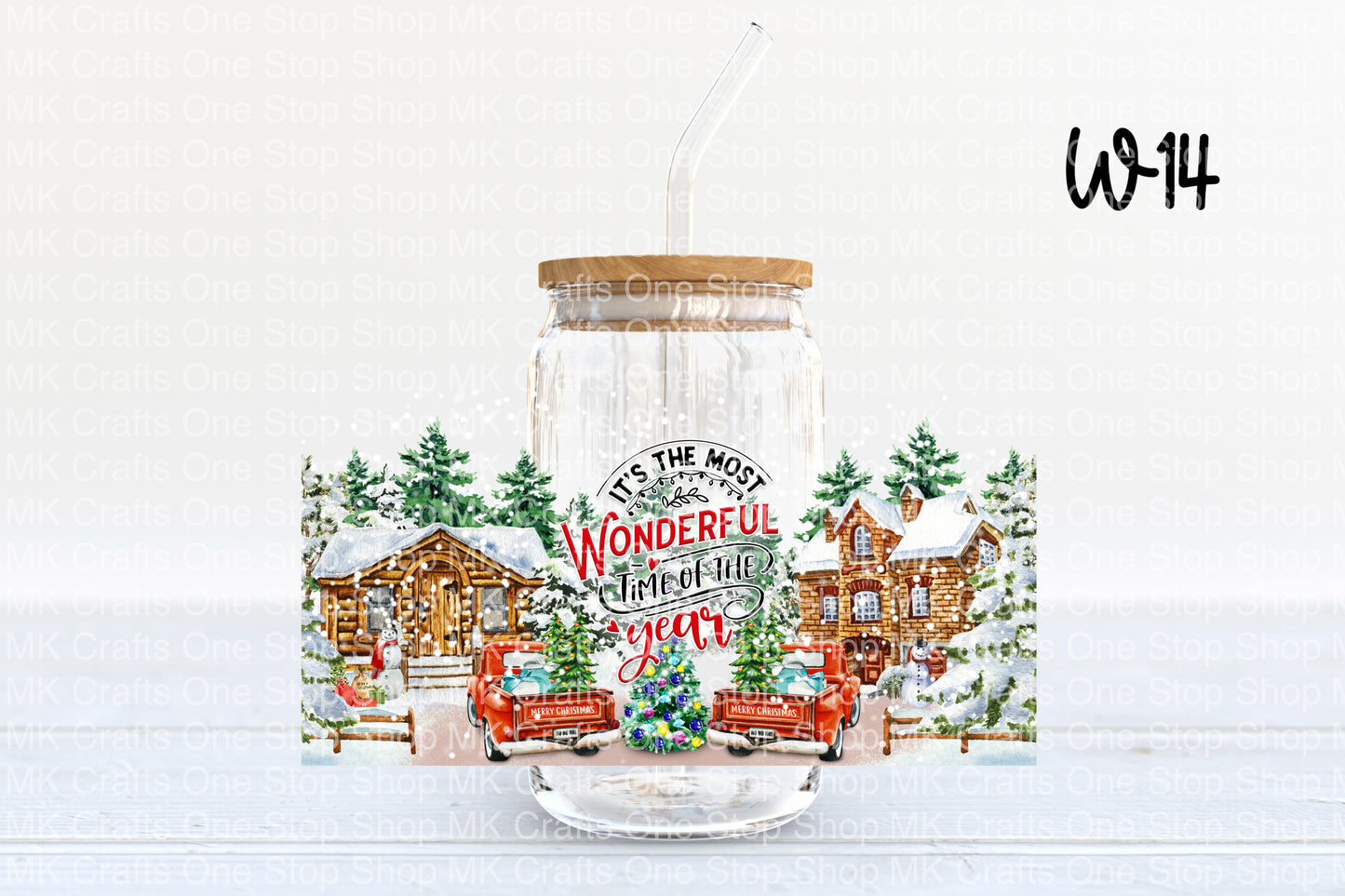 UV DTF 16 oz. Tumbler Wrap (W-014)