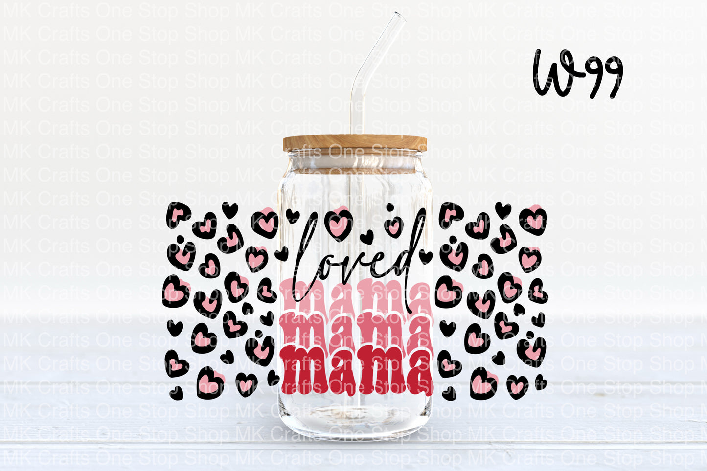 UV DTF 16 oz. Tumbler Wrap (W-099)