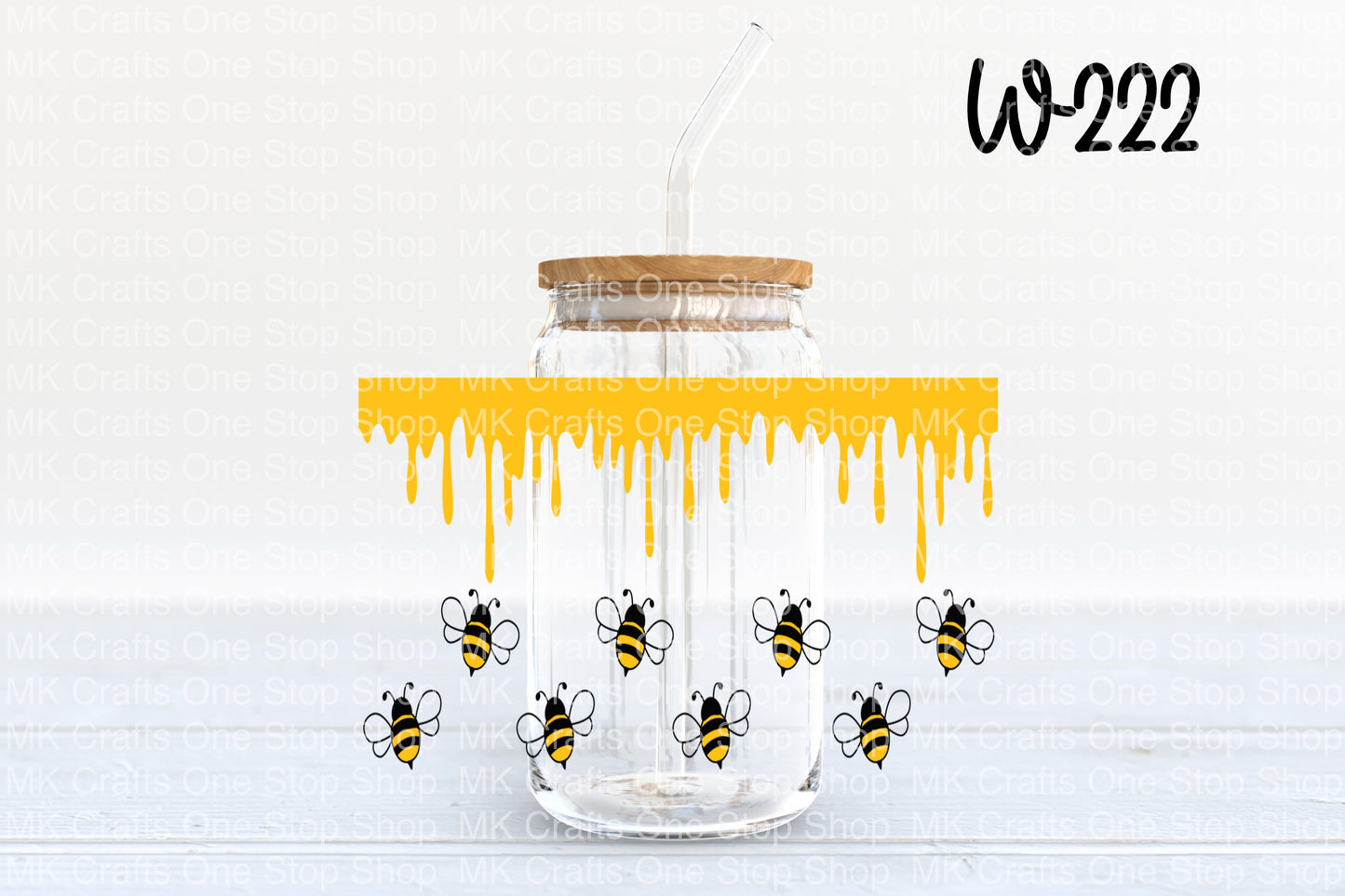 UV DTF 16 oz. Tumbler Wrap (W-222)