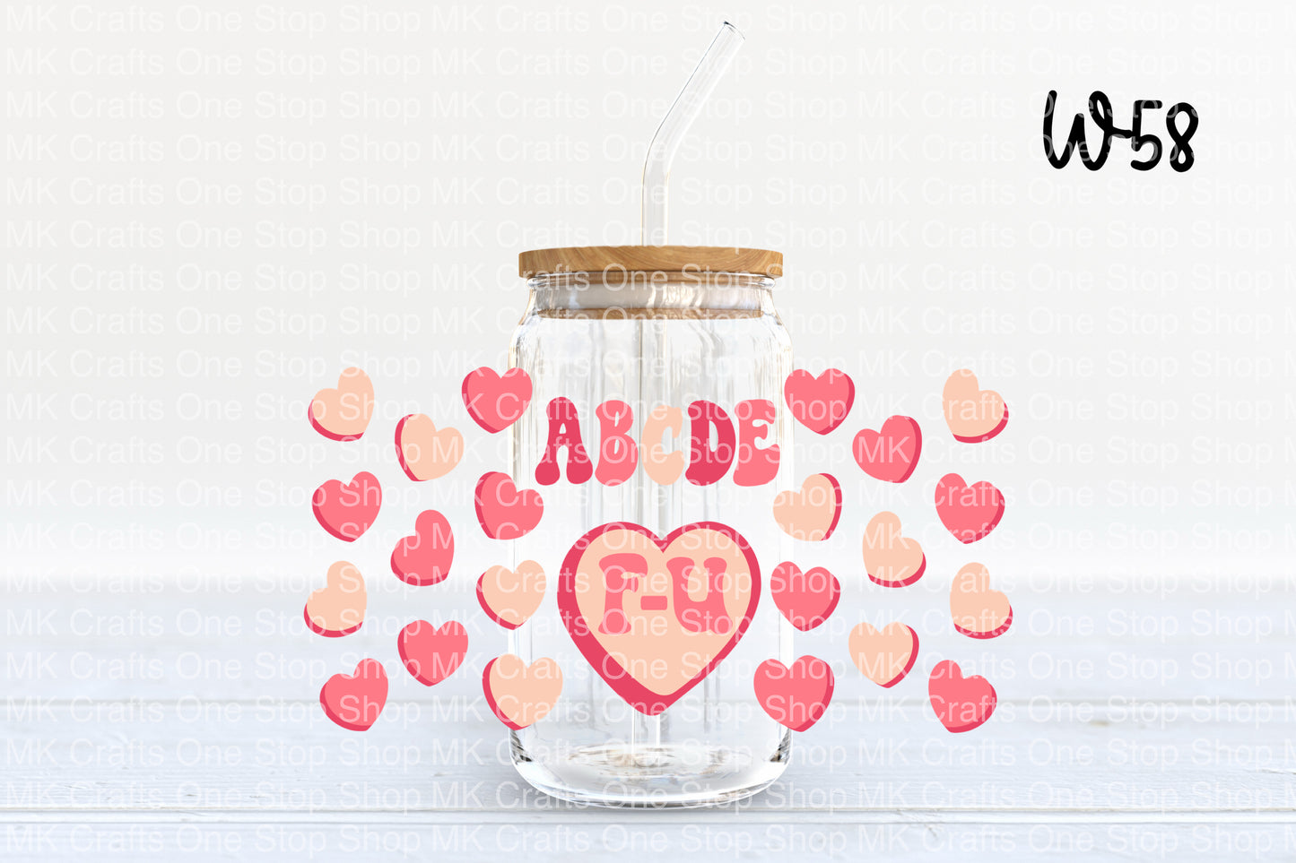 UV DTF 16 oz. Tumbler Wrap (W-058)