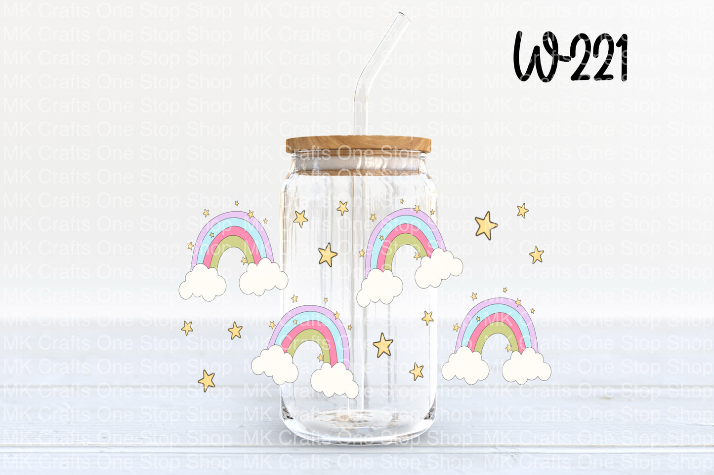 UV DTF 16 oz. Tumbler Wrap (W-221)