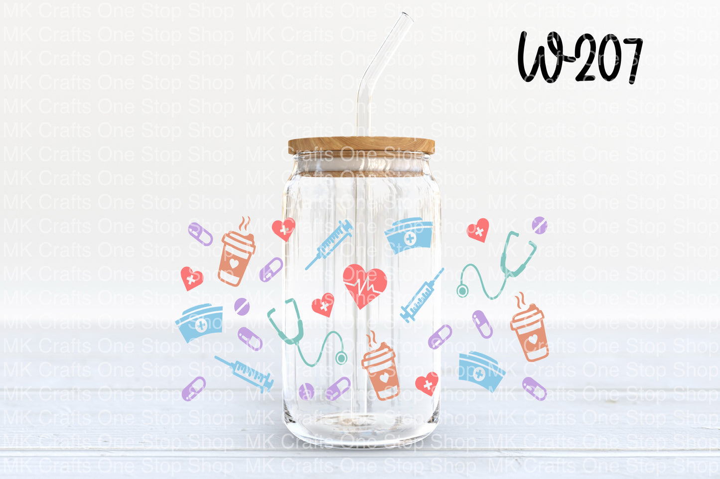 UV DTF 16 oz. Tumbler Wrap (W-207)