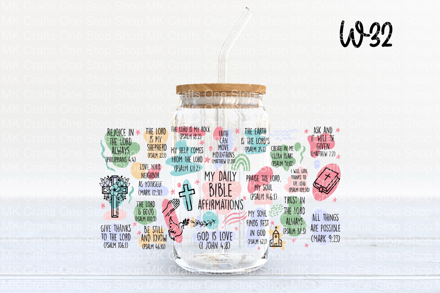 UV DTF 16 oz. Tumbler Wrap (W-032)