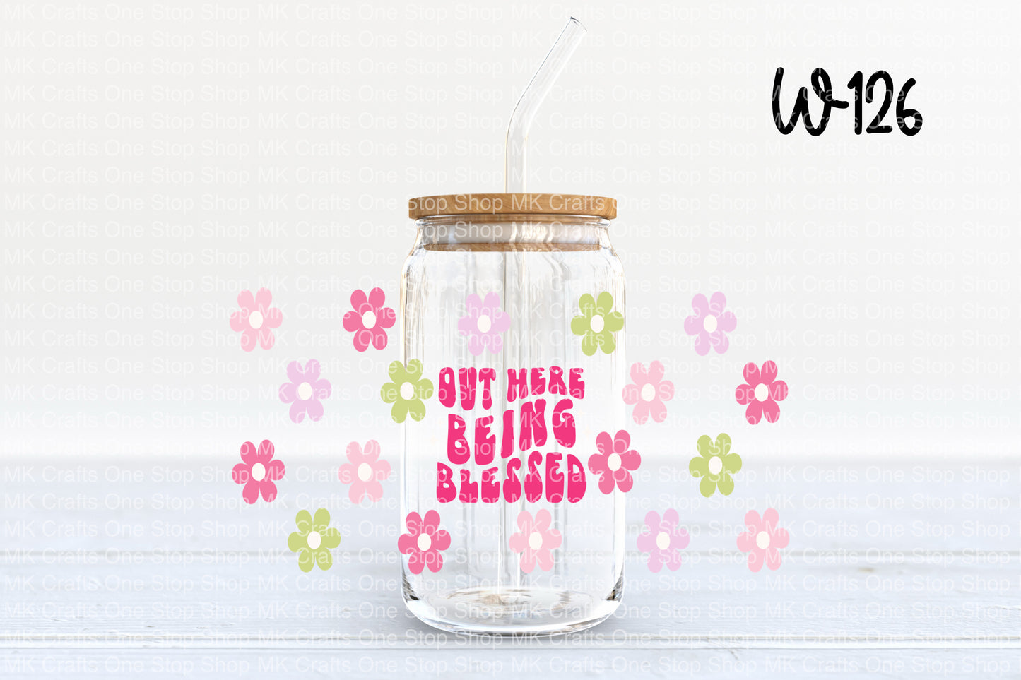 UV DTF 16 oz. Tumbler Wrap (W-126)