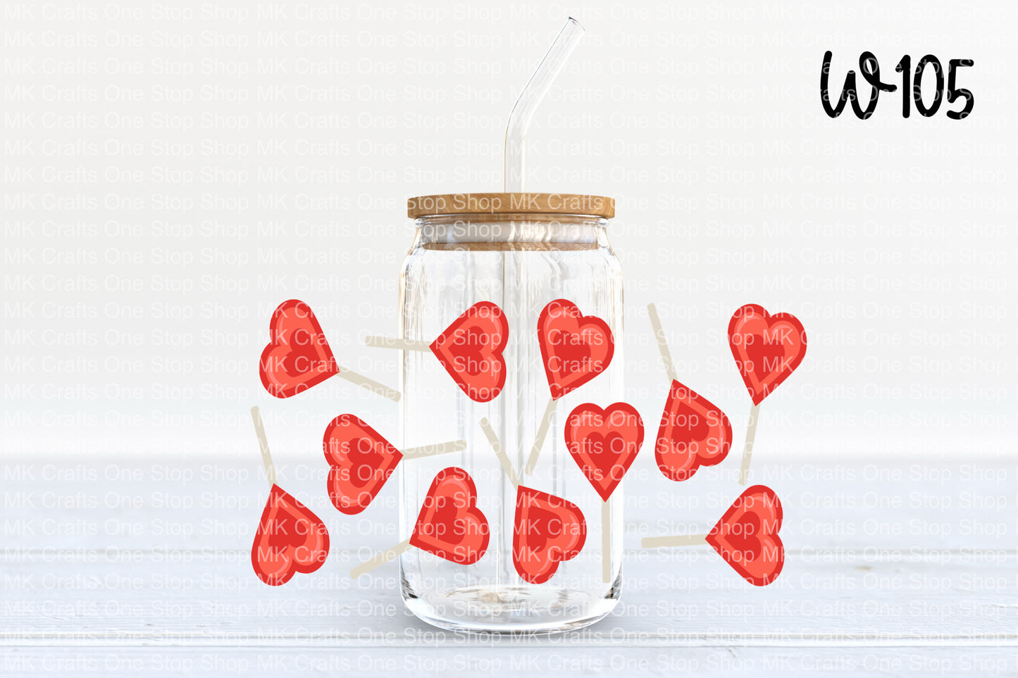 UV DTF 16 oz. Tumbler Wrap (W-105)